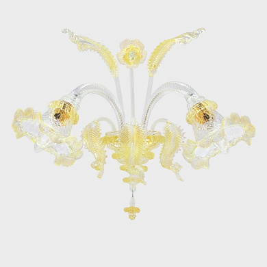 Настенный светильник Sogni Di Cristallo Gold Atena