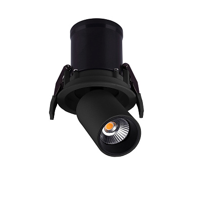 встраиваемый LED-светильник с поворотной головкой и утопленным диодом