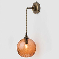 Hanging Petite Ball Wall Light персиковый
