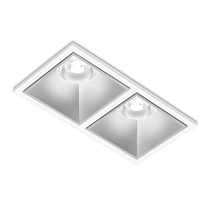 Потолочные светодиодные светильники Led technology NEW KUB IN 22.30 W 2FW NO DIM серебристый + белый