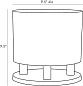 DB2006 Japanese Cachepot Arteriors