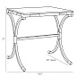 Templeton End Table боковой стол Arteriors DC2022