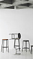506097 Normann Copenhagen Circa Барный стул 75 см, коричневая кожа / ультракожа 41574 — фото 4