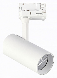 ST661.536.10 ST-Luce 3ph lights st-luce трековый прожектор белого цвета с поворотной головкой 10Вт для трехфазного шинопровода