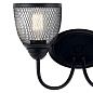 Voclain 16" 2 Light Vanity Light with Mesh Shade Black настенный светильник 55042BK Kichler — фото 3