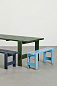 AD126-C953-AM97 Hay Скамья Weekday 23x111 см, цвет Azure Blue — фото 2