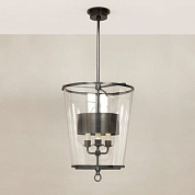 CL0294.BZ.SE Fixed Zurich Lantern with Shade, Small, Bronze, 3 Lights