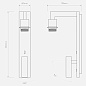 Настенный светильник для чтения Astro Lighting Ravello LED матовый никель — фото 5