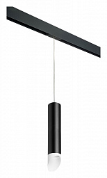 PRORP49736 Lightstar Rullo трековый подвесной светильник с купольным плафоном чёрного цвета