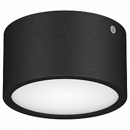 211917 Lightstar Zolla cyl led-rd потолочный светильник цилиндрической формы черного цвета