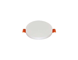CLT 500C100 WH Crystal Lux Alba встраиваемый потолочный светильник круглой формы с белым рассеивателем