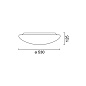 QN64 Bos iGuzzini Surface-mounted luminaire - neutral white LED - diffused light - with Emergency — фото 1