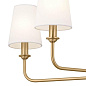 Pallas 32.25" 6 Light Chandelier Brushed Natural Brass люстра 52516BNB Kichler — фото 9