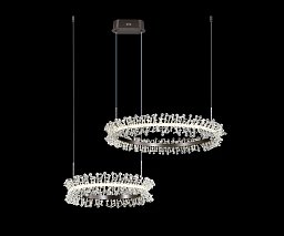 Люстра Kink Light Лаура матовый никель d60+40 08245,12PA