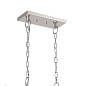 Florence 40" 6 Light Linear Chandelier Polished Nickel люстра 52495PN Kichler — фото 9