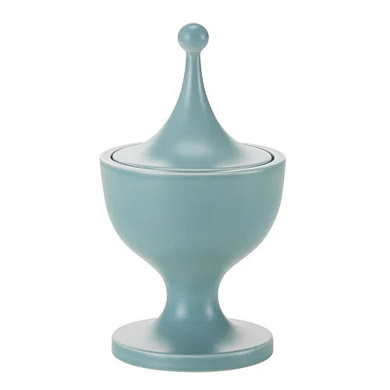 20138802 Ceramic Vitra Керамическая ваза №2 серо-голубая