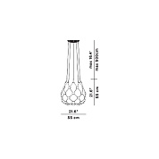 D86C555 Mesh Luceplan