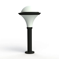 Dallas N° 7; Opal polycarbonate E27 75W; Dark grey