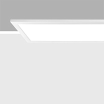 iPlan Access 1200x300 mm panel - neutral white - UGR<19 microprismatic screen - DALI 30.7W 3000lm - 4000K - DALI-2 - Colour: White