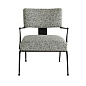 6933 Wallace Chair Pitch Texture Arteriors мягкое сиденье