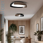 9733 Sikrea Kendo PL D55 потолочный светильник LED дерево; чёрный матовый — фото 2