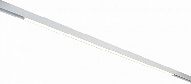 встраиваемый трековый светильник линейного типа с матовым рассеивателем 48V