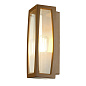 230657 SLV MERIDIAN BOX E27 WL rust IP54 настенный светильник — фото 1