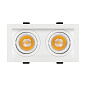 Поворотный встраиваемый светильник Arlight MS-VORTEX-BUILT-S170x90-2x12W — фото 7