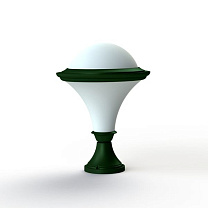 Dallas N° 5; Opal polycarbonate E27 75W; British green