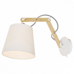 A5700AP-1WH Arte Lamp Pinocchio настенный бра с текстильным абажуром
