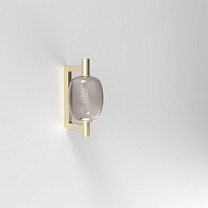 Настенный светильник Riflesso P, дымчатый, прозрачный, матовый, золотой, 3 L33CC CE