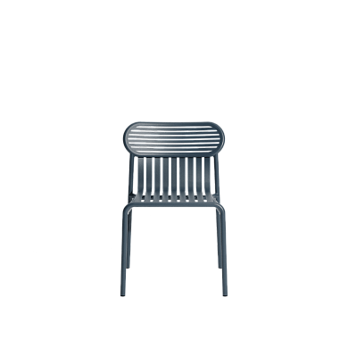 M0740123 WEEK-END Petite Friture Обеденный стул садовый металлический серо-голубой