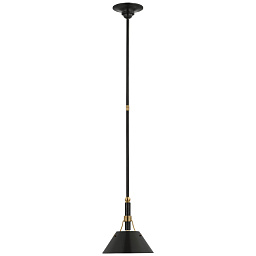 EU-TOB5722 Visual Comfort Turlington подвесной светильник с узким многоярусным металлическим плафоном