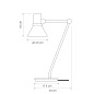 Type 80 Table Lamp Matte Black Anglepoise, настольная лампа — фото 7