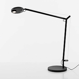 1740050A Artemide Demetra настольная лампа с металлическим корпусом и подвижным плафоном
