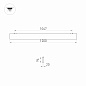 Подвесной линейный светильник Arlight ALT-LINEAIR-FLAT-UPDOWN-DIM-S2094 25-40 Вт — фото 1