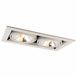 A5949PL-2WH Arte Lamp Cardani встраиваемый потолочный светильник двойной G9