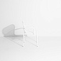 M0740309 WEEK-END Petite Friture Обеденный стул с подлокотниками садовый металлический белый — фото 4