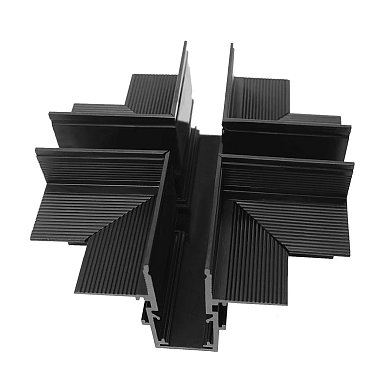 Коннектор для трека Favourite Logica 1012-CX-001 — крестообразный коннектор шириной 80 мм для магнитного трека
