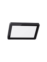 Sandy Black Aluminium & Tempered Glass Diffuser Silicone Gasket LED 15 Watt 497Lm 3000K 220-240V IP65 L: 19.3 W: 4.7 H: 12.7 cm