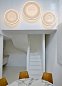 Подвесной светильник Iris Pendant Vertical 80 DCW éditions, белый, белый потолочный стакан IRIS PV 80 2700K — фото 2