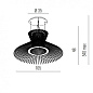 Metal Lux Impossible B 105 SP LED дизайнерская светодиодная люстра белый 241.105.02 — фото 3
