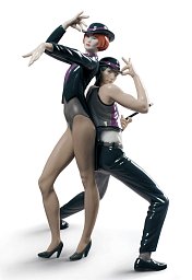 Фарфоровая статуэтка пары джазовых танцоров All That Jazz Lladro 01009244
