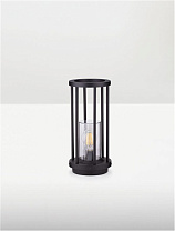 Dark Anthracite Die-Casting Aluminium & Clear Polycarbonate LED E27 1x12Watt 220-240 Volt Bulb Excluded IP65 D:16 H:35cm