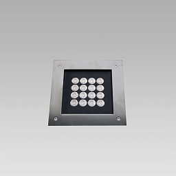 Грунтовый светильник Arcluce QUAD200, 37 Вт, рамка заподлицо, L-корпус