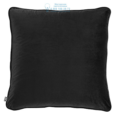 112032 Pillow roche black velvet 60 x 60 cm  Eichholtz