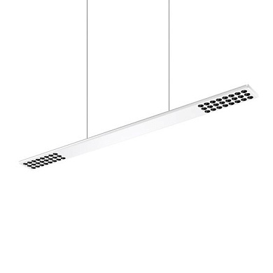 Workmates Flos Architectural Линейный подвес прямоугольный White-black f-a-106