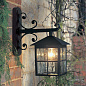 Настенный уличный светильник Winchester Elstead BL19-BLACK черный — фото 1