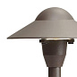 12V 6" Dome Path Light Textured Architectural Bronze светильник-столбик для дорожек 15470AZT Kichler — фото 2