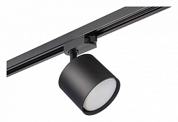 R1T3487 Lightstar Rullo трековый светильник цилиндрической формы чёрного цвета для однофазного шинопровода